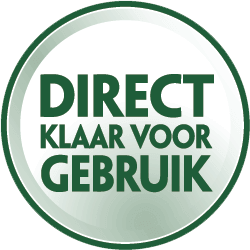 Direct klaar voor gebruik