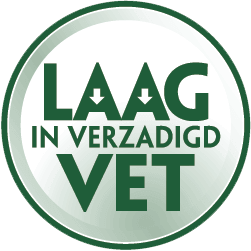 Laag in verzadigd vet