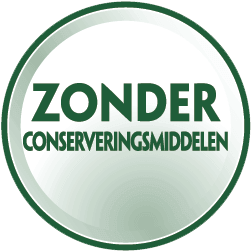 Zonder conserveringsmiddelen