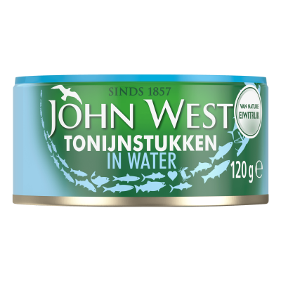 Tonijnstukken in Water 120gr Tonijnstukken in Water 120gr