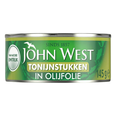 Tonijnstukken in Olijfolie 145gr Tonijnstukken in Olijfolie 145gr