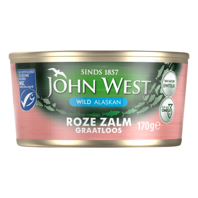 Wilde Roze Zalm Graatloos 170gr