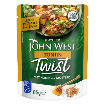 Twist Tonijn MSC met honing & mosterd 85gr