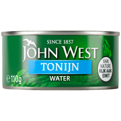 Tonijnstukken in Water 110gr