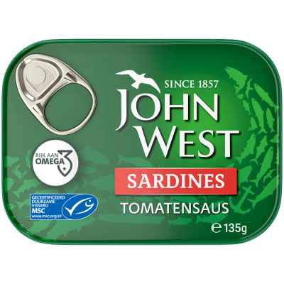 Sardines in tomatensaus 135g
